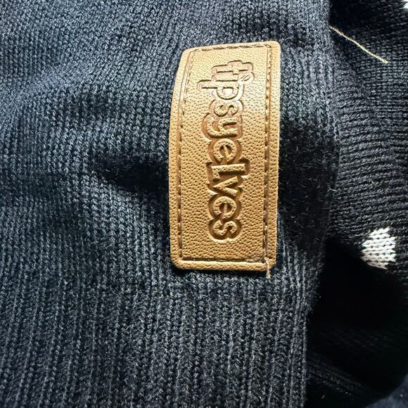 Tipsy Elves Santa Unicorn Ugly Christmas Sweater, Black Santa, Size 4XL, NWT - Picture 4 of 6